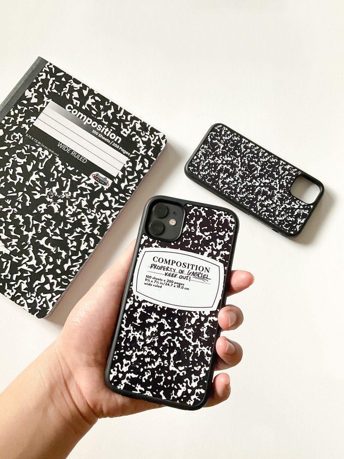 The Composition Notebook Phone Case IPhone 11 IPhone Xr Etsy