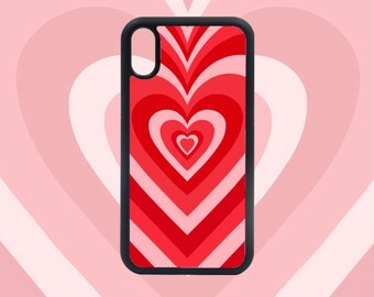 Red Heart Phone Case, IPhone 11, IPhone Xr, iPhone 8 , iPhone SE 2020 , IPhone Xs, IPhone 8 plus, Iphone 12, Heart case, iPhone 13
