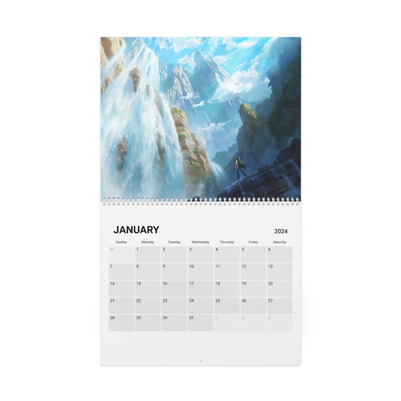 Calendar 2024 Saint Seiya World Etsy
