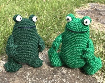 Frog amigurumi Crochet Pattern