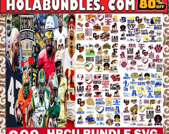 Mega bundle delle collezioni HBCU SVG, per magliette hbcu, regali hbcu, disegni hbcu, hbcu svg, png