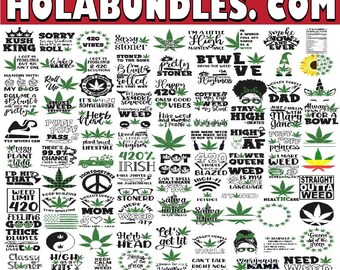 Weed Svg Bundle, Marijuana Svg, Weed Leaf Svg Bundle, Weed Quotes Svg, Stoner Svg Bundle, Weed Png Bundle, Smoking Svg,Hippie svg For Cricut