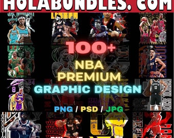 NBA Graphic Design / NBA Poster Design / Wallpaper / NBA T-shirt design