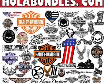 Motorcycle SVG Bundle Logo, Moto flag, Cut File, Motorbike Eagle HD PNG, Willie G Skull, 120+ File Digital Vector Download