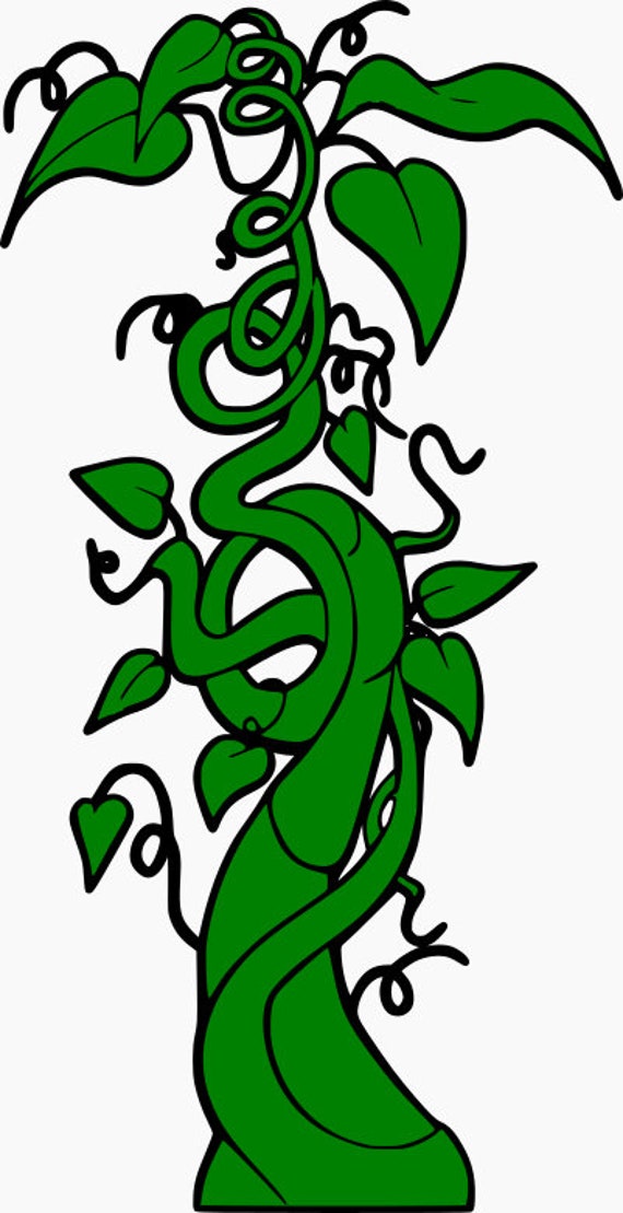 Beanstalk Vector SET - Cricut Compatible - Etsy Beanstalk Vector SET - Cricut Compatible - Etsy