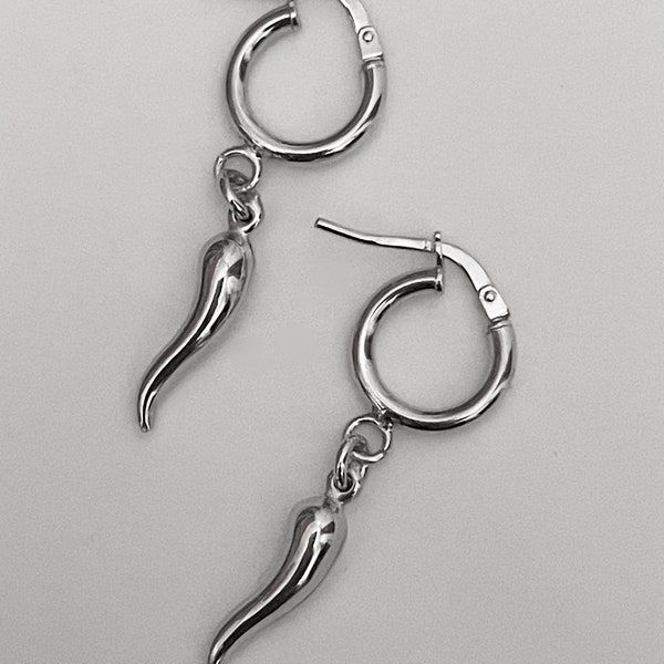 Orecchini In Corno Con Quarzo Ialino - Foto 5