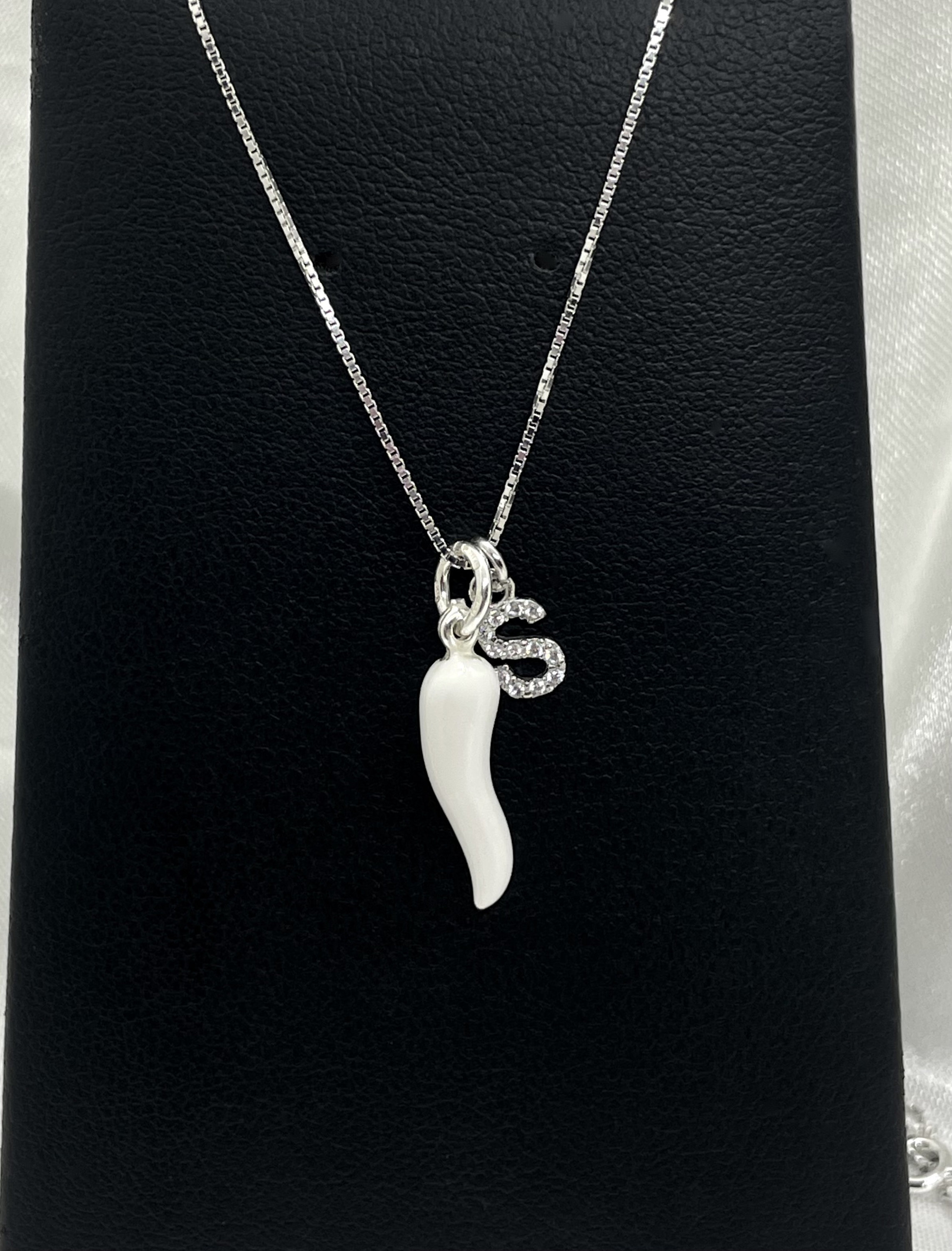 corno necklace silver LORO ENOF ロロ Sterling Silver 