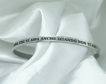 Pulsera ajustable de plata 925, brazalete unisex, pulsera personalizable, pulsera minimalista
