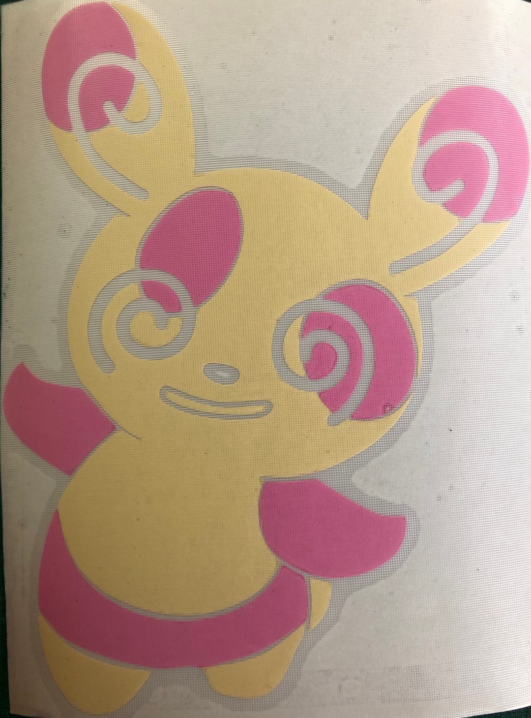 6 Poke Spindle Vinyl Decal Etsy