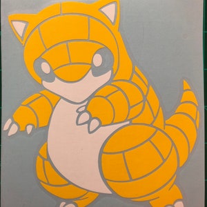 6&quot; Poke Shrew Vinyl Decal