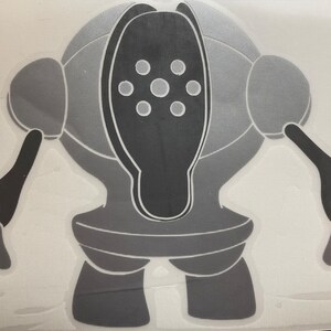 6" Regis Steel Vinyl Decal