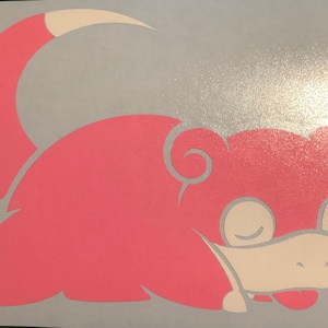 6&quot; Pinky Slow Vinyl Decal