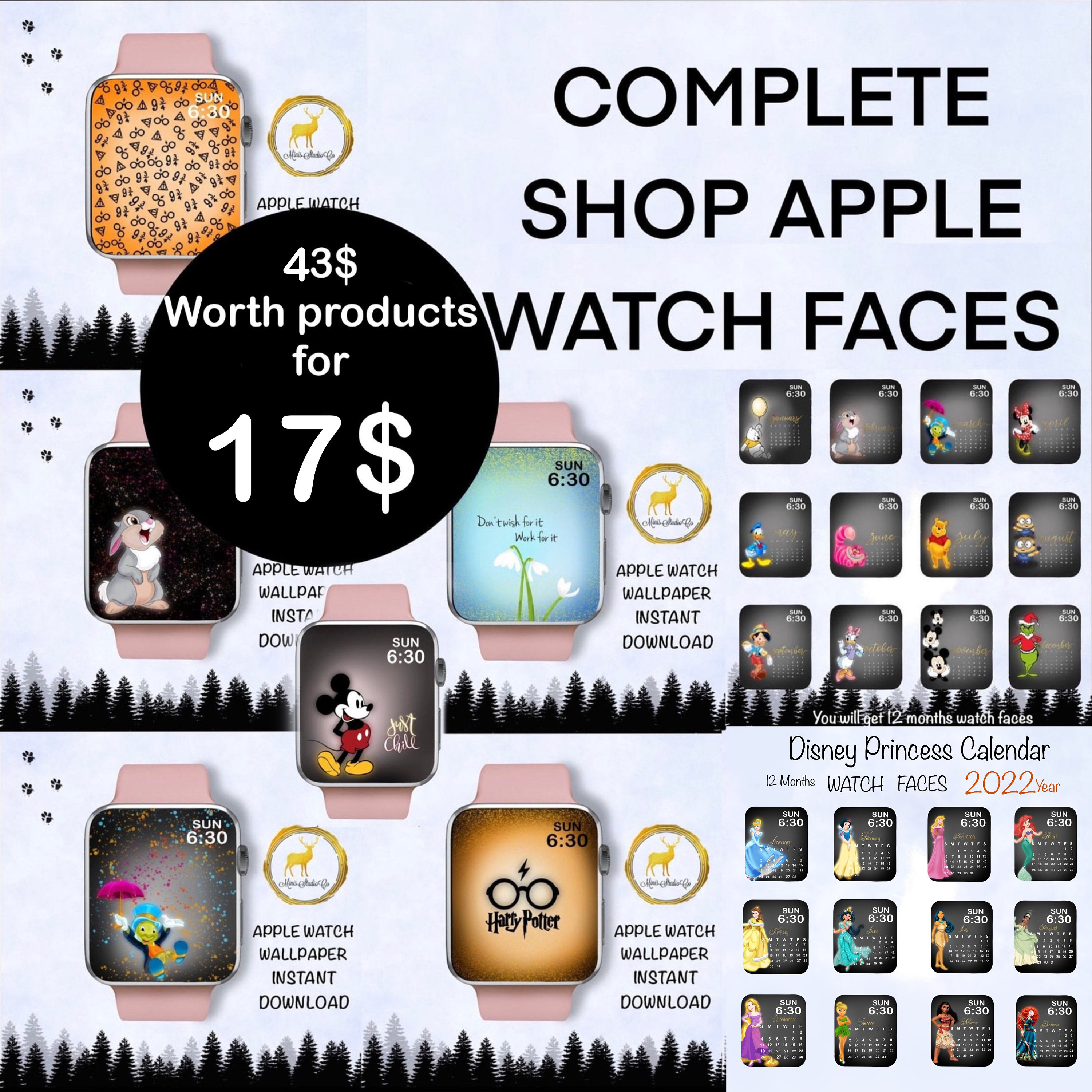 Apple Watch Wallpaper Harry Potter Watch Face Apple Watch
