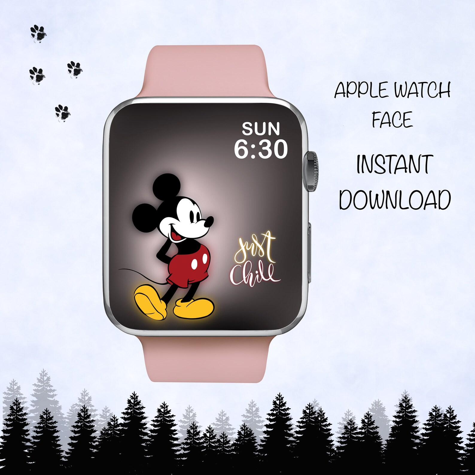 apple watch mickey mouse