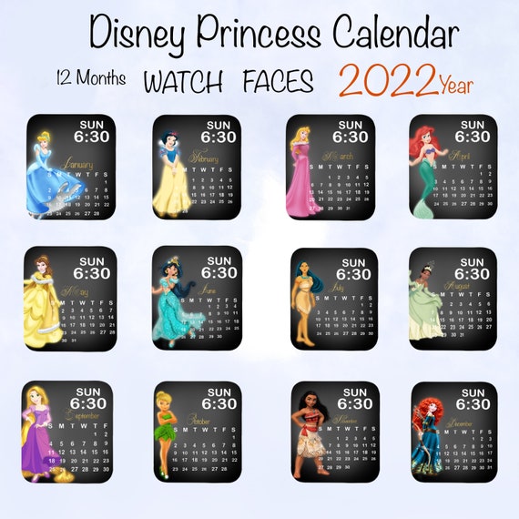 Apple Watch Wallpaper Mega Bundle Apple Watch Face Disney Etsy