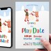 Playdate Invitation Template Editable Printable Playdate Card, Play ...