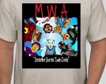 Minnesota con un atteggiamento, mascotte sportive del Minnesota, Twin Cities, Minnesota, St. Paul, Minneapolis, Vikings, Twins, Wild, Gophers, TWolves