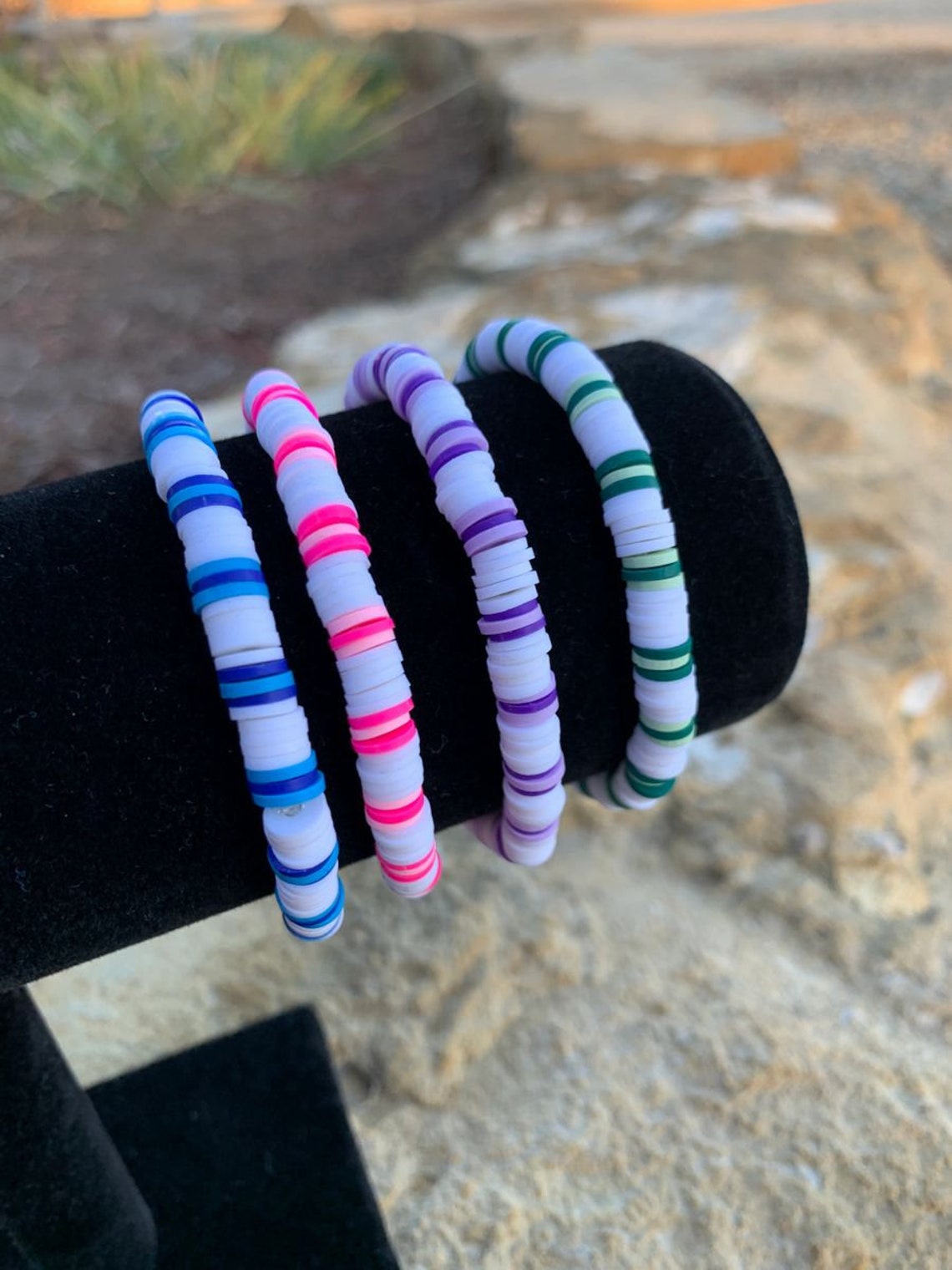 OMBRE Clay Bead Singles Beads By Your Babes Etsy