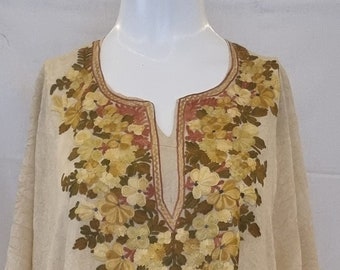 Kashmiri Ari Embroidered Kaftan