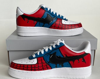 Spiderman Jordans | Etsy
