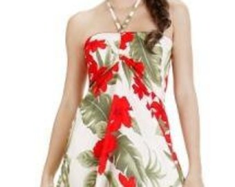 women's luau dress