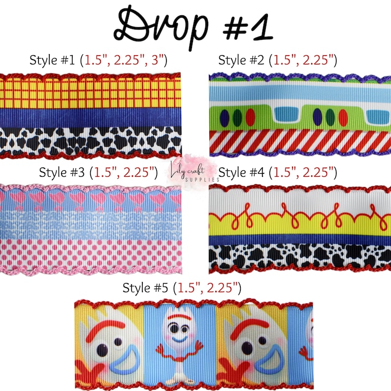 1.5-2.25" cow print grosgrain ribbon, cow moonstitch ribbon, western ribbon, embroidery ribbon, moonstitch ribbon, cow ribbon Bild 4
