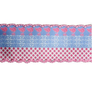 1.5-2.25" cow print grosgrain ribbon, cow moonstitch ribbon, western ribbon, embroidery ribbon, moonstitch ribbon, cow ribbon Option #3