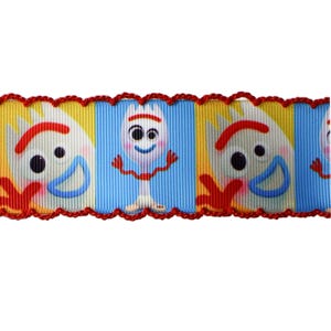 1.5-2.25" cow print grosgrain ribbon, cow moonstitch ribbon, western ribbon, embroidery ribbon, moonstitch ribbon, cow ribbon Option #5