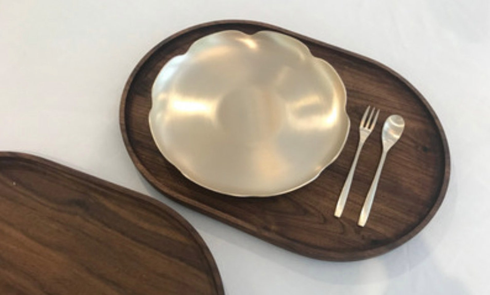 Korean Traditional Tin Bronze Wave Style Plate Bangjja Etsy