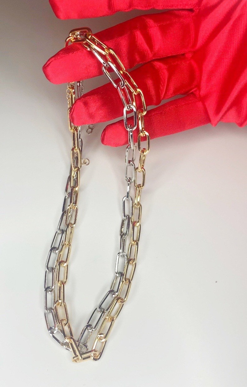 Hot Selling Punk Style Delicate Jewelry Simple Circle Chain Collar Choker Necklace for Women