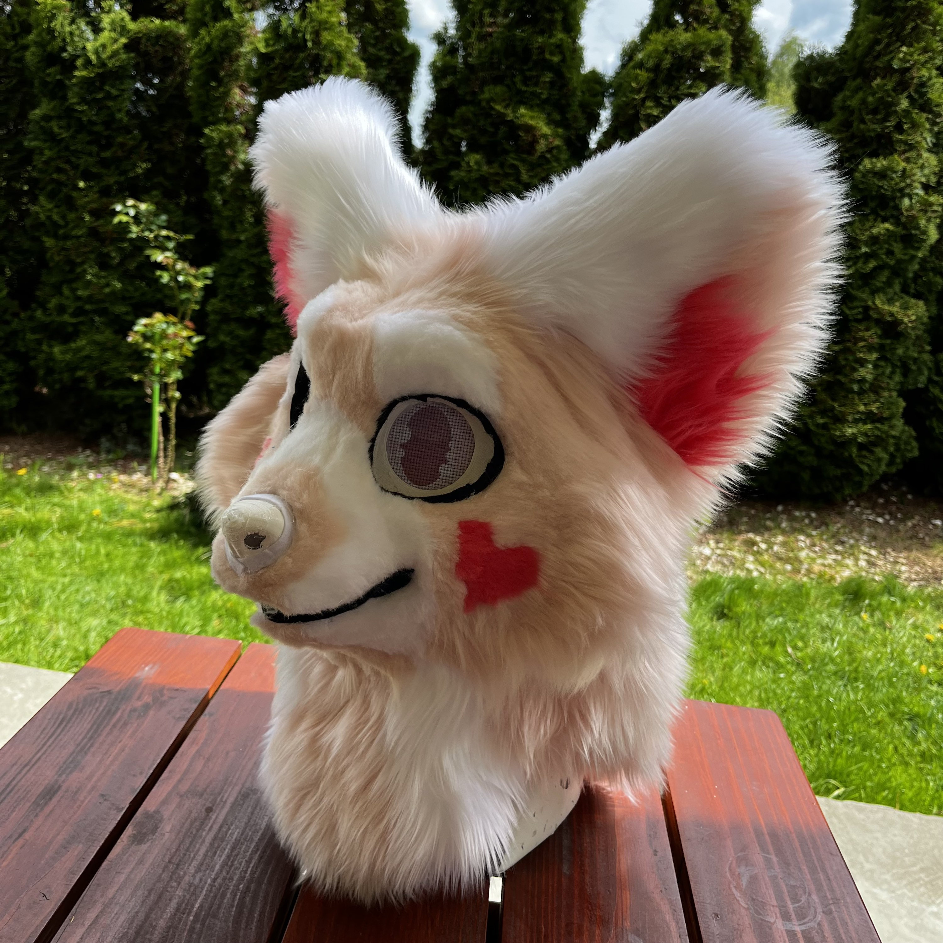 Premade Fennec Fox Fursuit Head Etsy UK