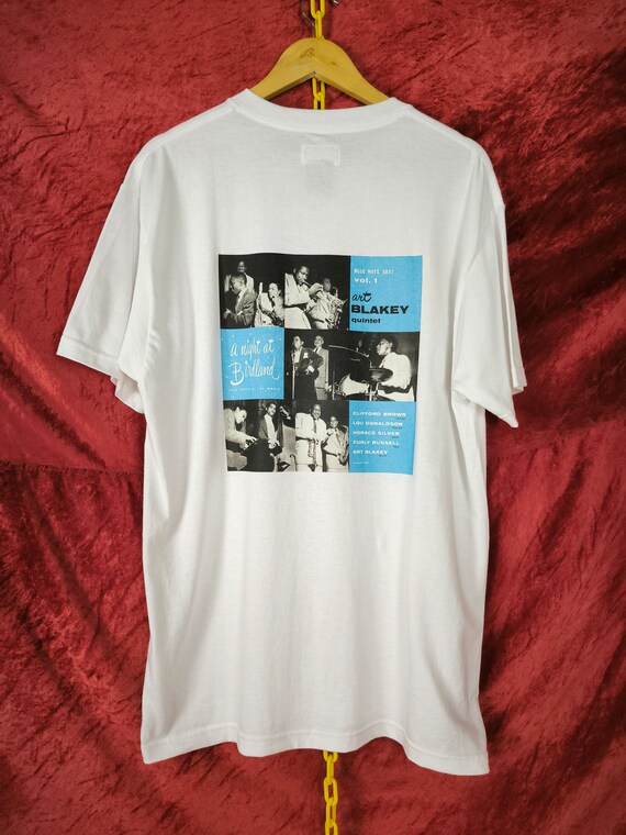Wacko Maria Blue Note Art Blakey Jazz Tee - Etsy