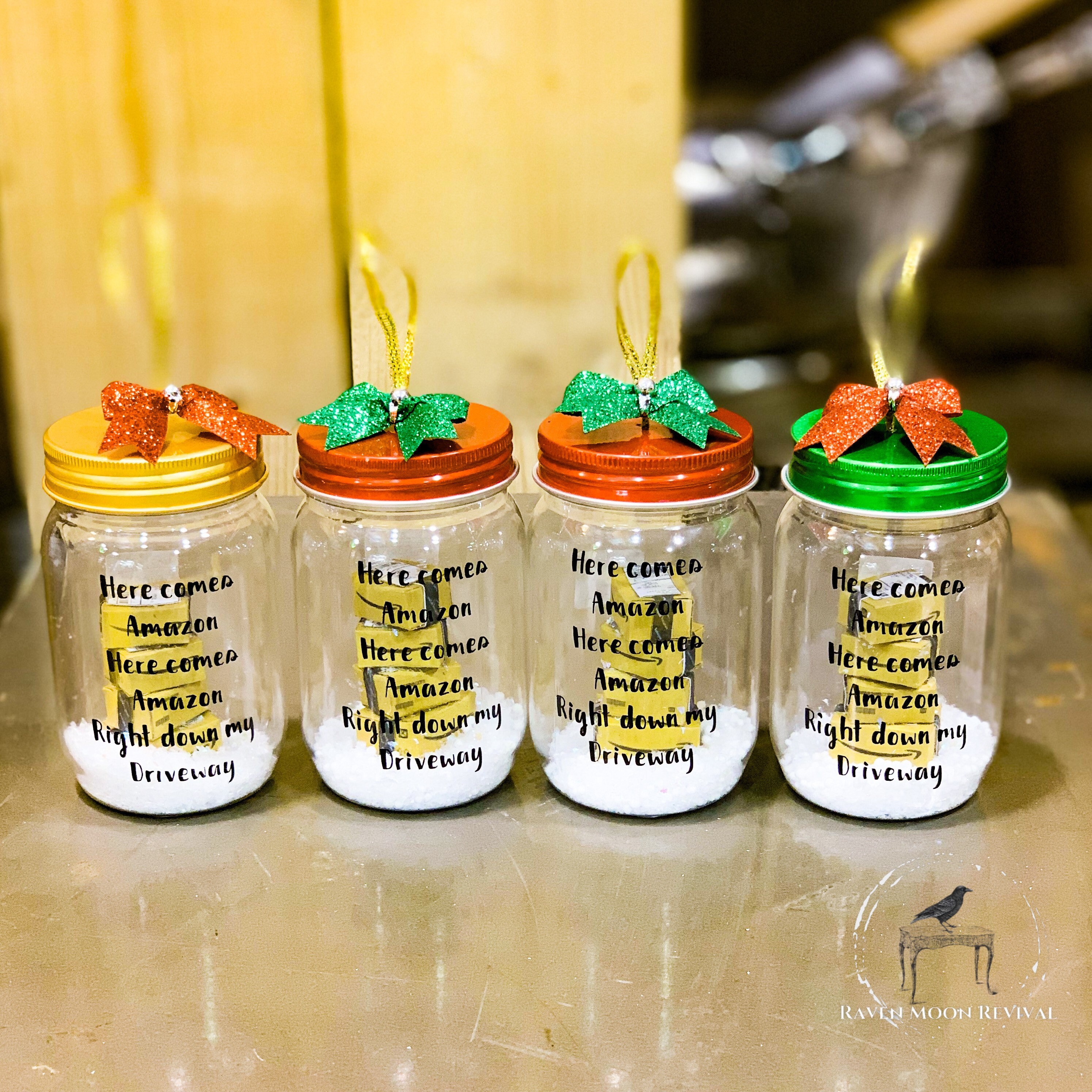 Here Comes Amazon Ornament Etsy