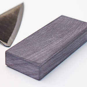 Whetstone BLUE BELGIAN BROCKEN Coticule original 100 x 40 mm I Natural whetstone for kitchen knives and tools I Fine grain 6000
