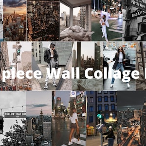 Metro Wall Collage Kit - 25 or 50 pcs (4x6&quot; or 5x7&quot;)
