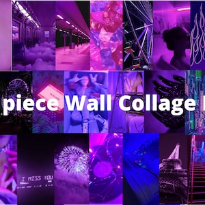 Euphoric Aesthetic Wall Collage Kit - 25 or 50 pcs (4x6&quot; or 5x7&quot;)