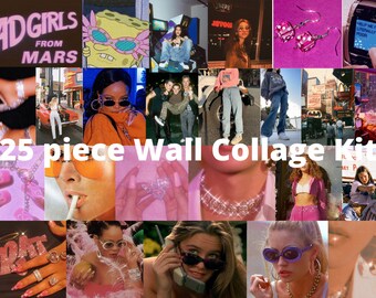90's Wall Collage Kit - 25 or 50 pcs (4x6 or 5x7)