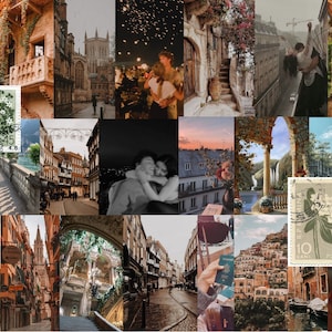 Travel Aesthetic Wall Collage Kit (Digital) - 50pcs