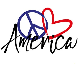 Download Love America Svg Etsy