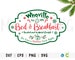 Whoville Bed And Breakfast Svg, Christmas Svg, Christmas Sign Svg, Christmas Logo Png, Holiday Svg, Winter Svg, Png, Dxf, Eps 