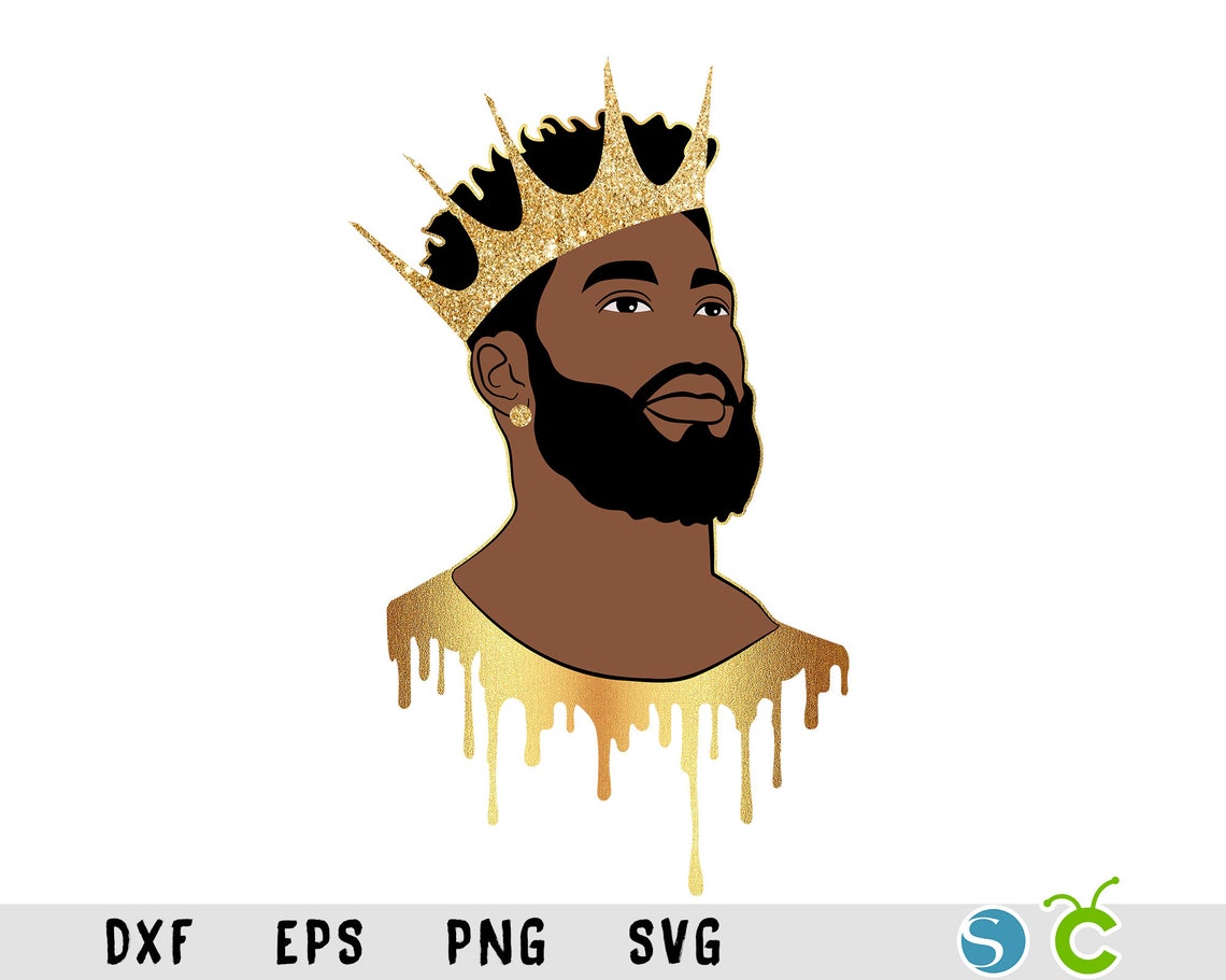 Black King Png African American King Svg Black Man Png Etsy
