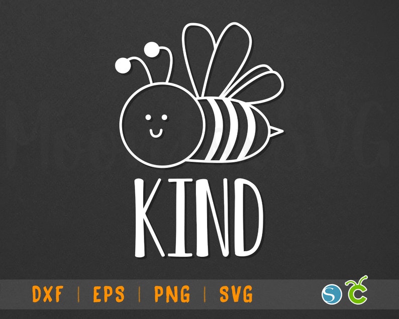 Bee Kind SVG Be Kind Cricut svg Digital File Kindness svg | Etsy
