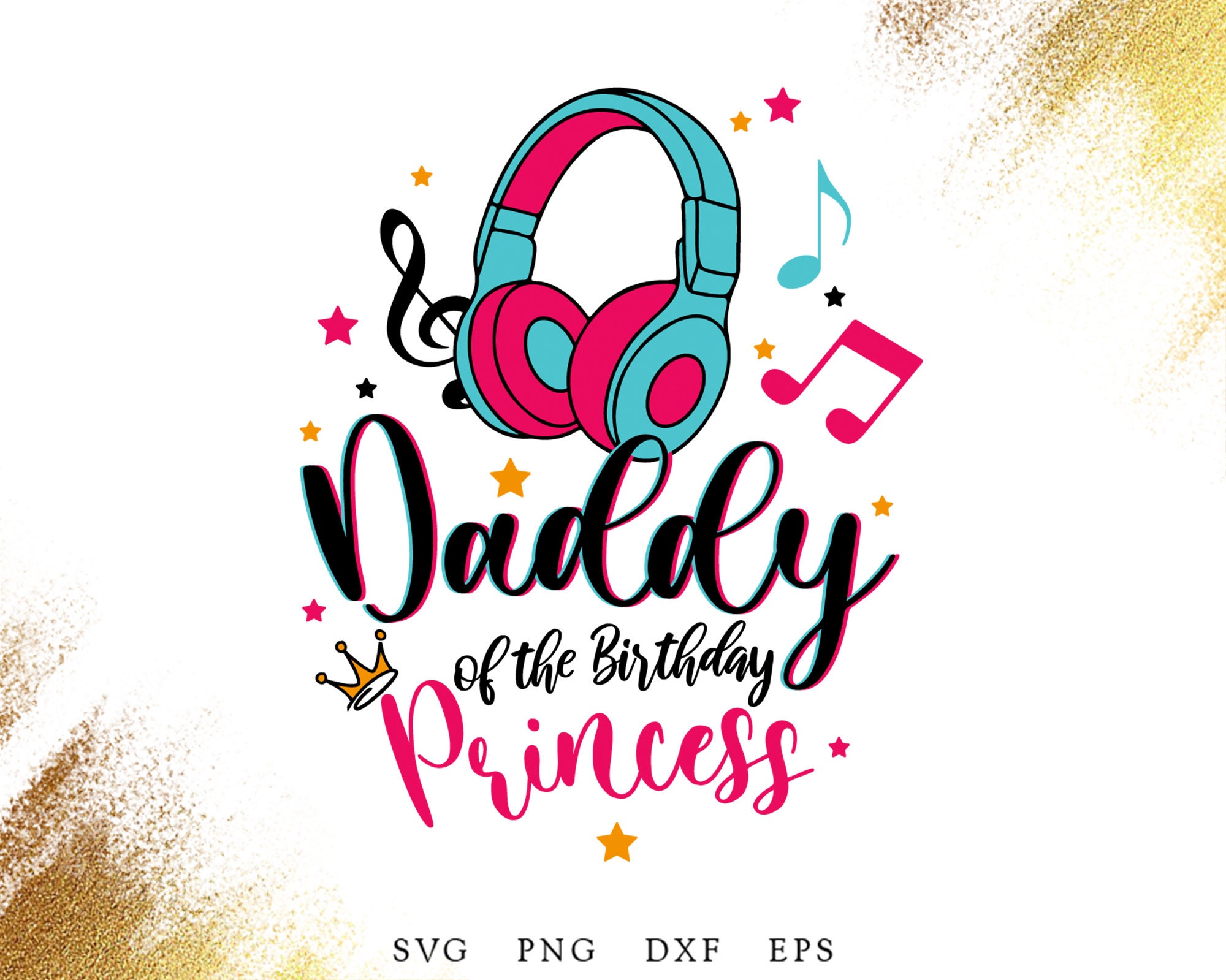Tik Tok Birthday Princess Svg