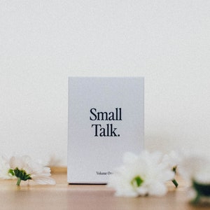 Small Talk Digital Version Conversation Card Game Digital Download Instant Play Date Night Game Party Game image 1