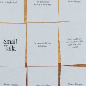 Small Talk Digital Version Conversation Card Game Digital Download Instant Play Date Night Game Party Game image 2