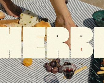 Herbi | A Chunky San Serif Font
