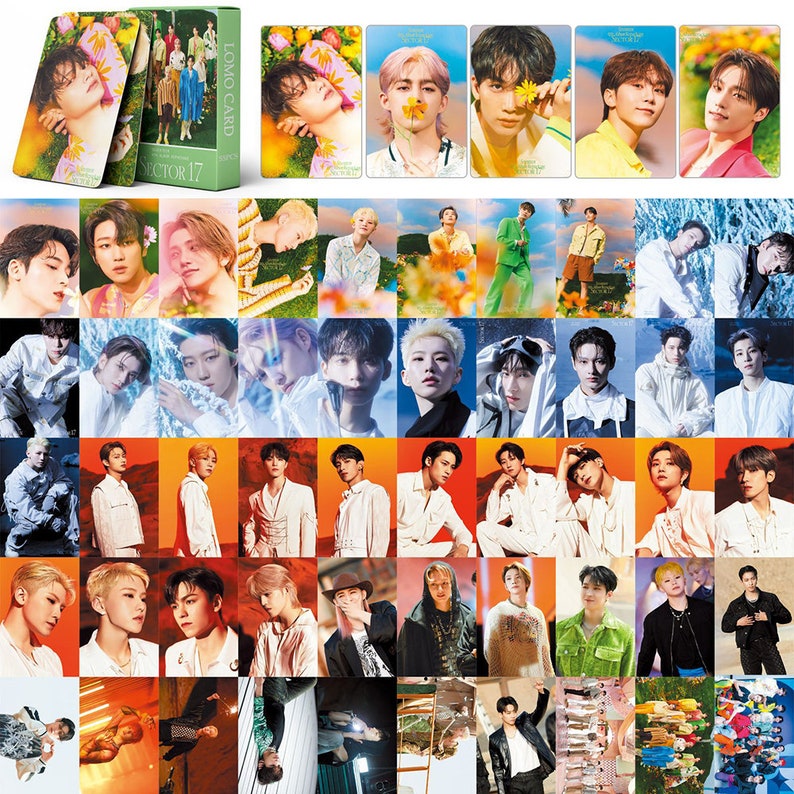 55 Photo Cards SEVENTEEN Sector 17 Seventeen Etsy seventeen-sector-17-tienda-kpop-chile