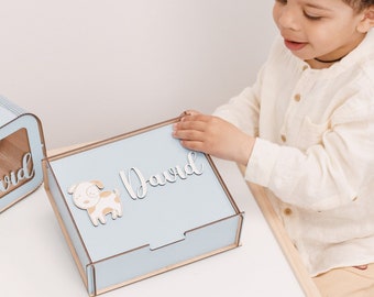 Personalized Memory Box for Kids, Baby Keepsake Box, Custom Time Capsule, Engraved Box, Nursery Decor, Newborn Gift, Toddler Gift Idea