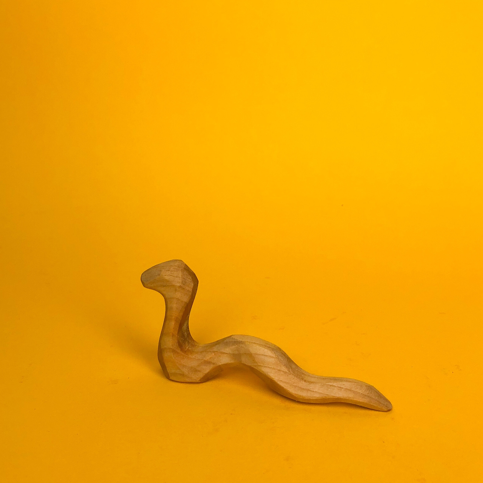 Wooden snake toy snake carving snake toy for kid montessori Etsy