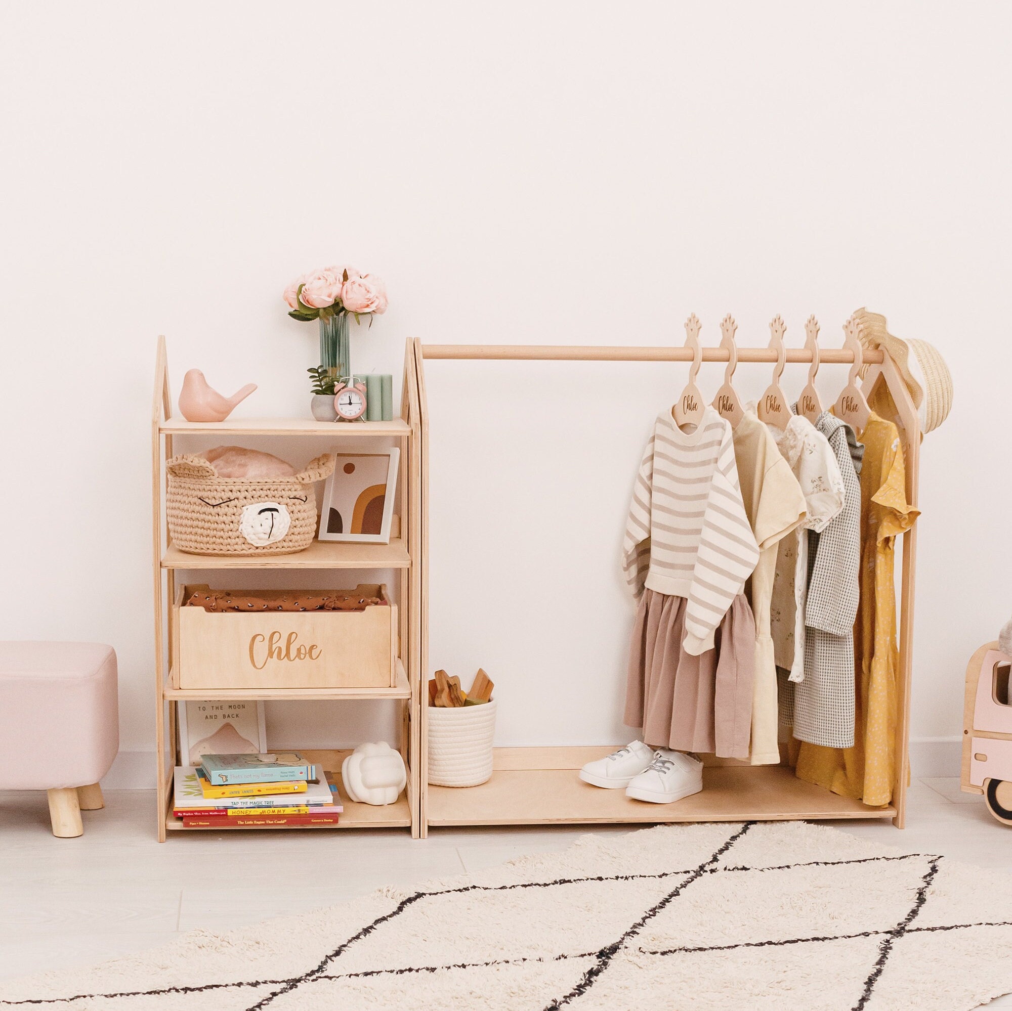 Child garment rack sale